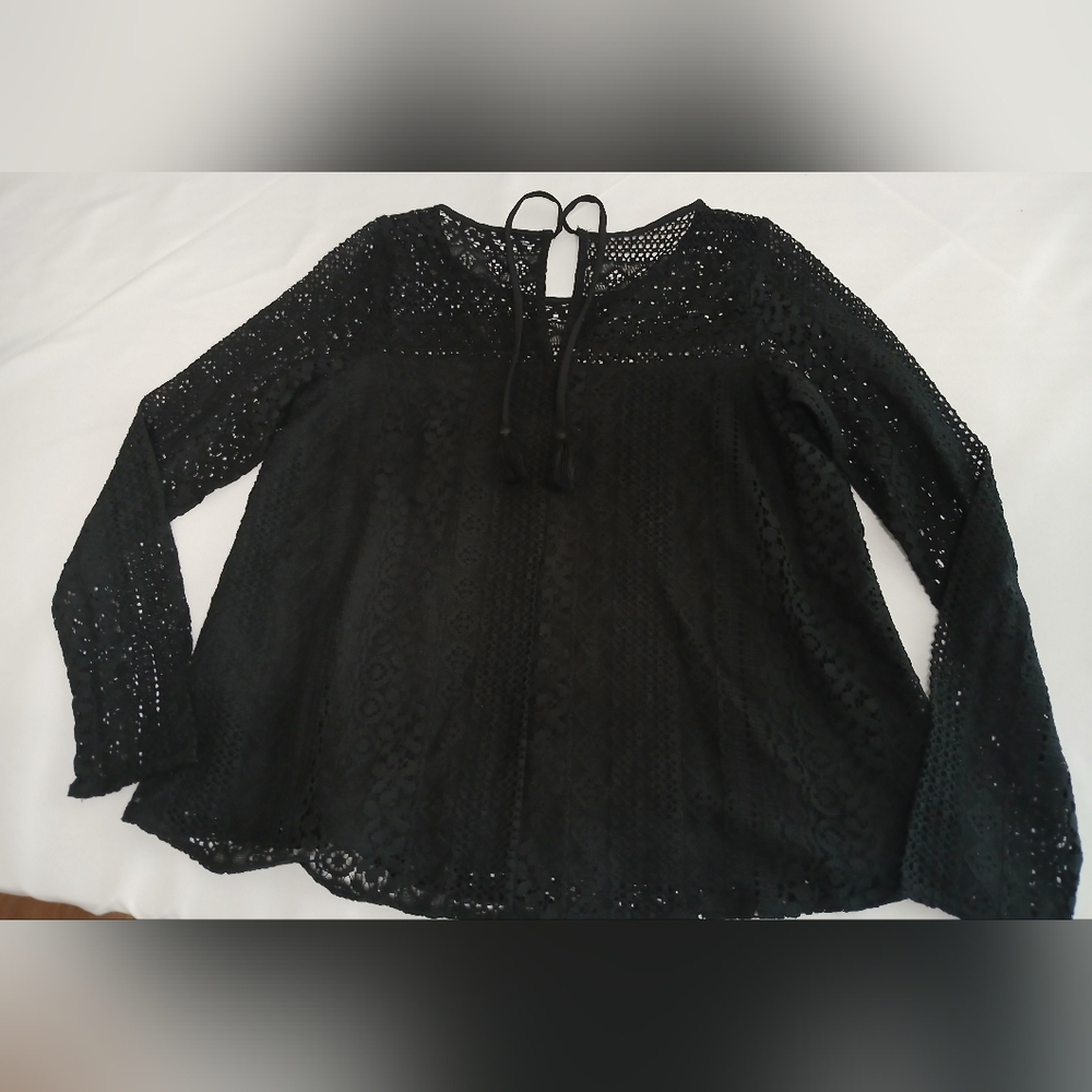 Hollister women's Long sleeve blouse size s